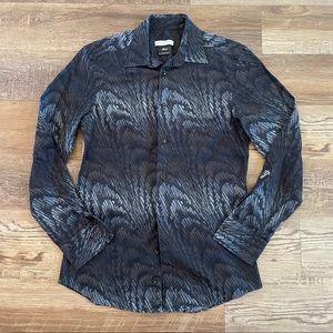 Versace collection mens button shirt 38/15
